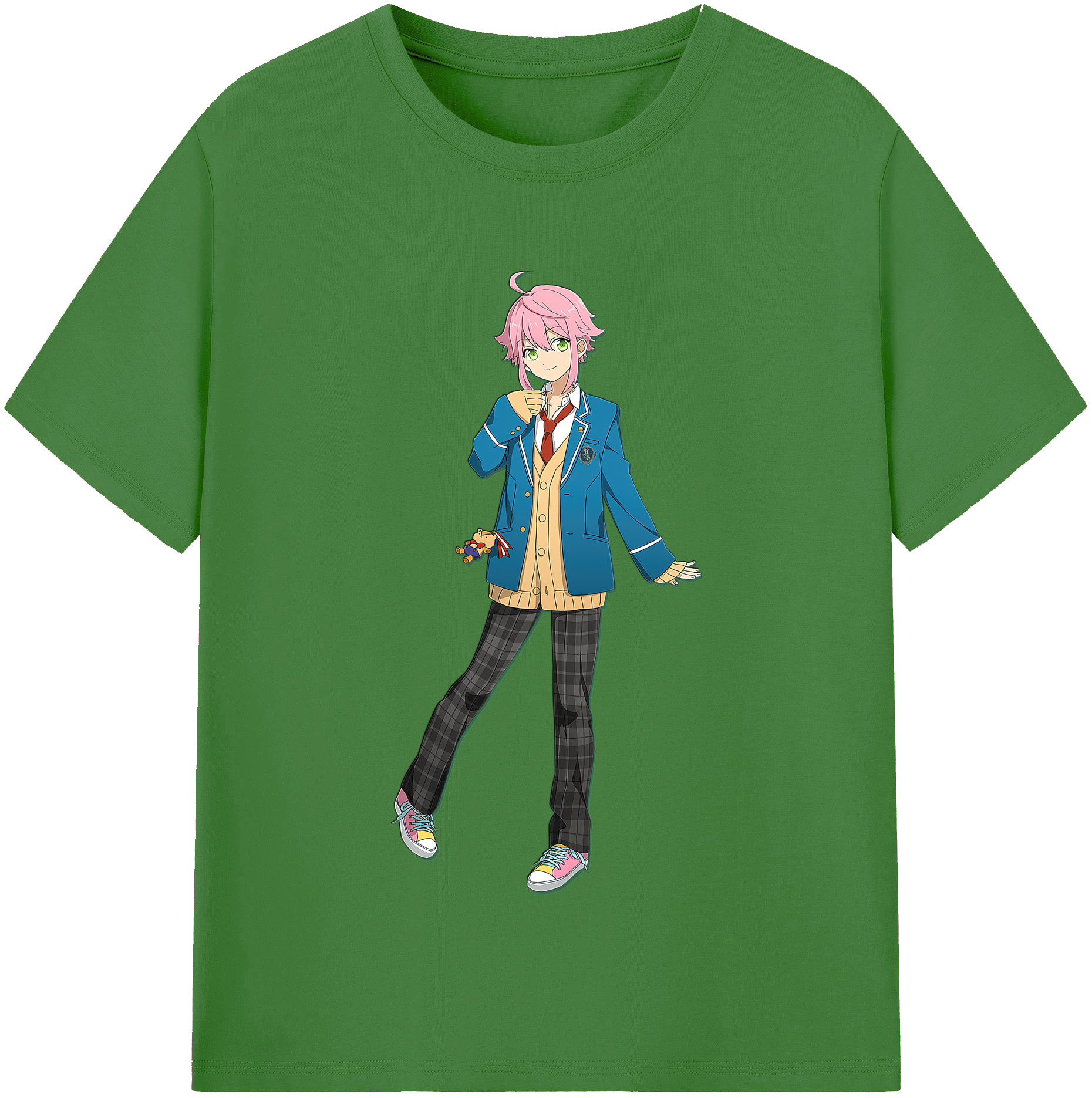 （画像用） あんさんぶるスターズ! Ensemble Stars レディースカジュアルプリントTシャツ（綿100％）
